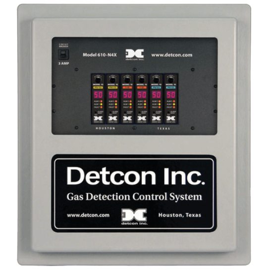 Detcon Gas Detection Control System, 610-N4X